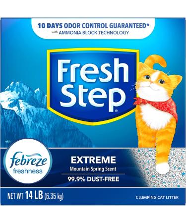 Fresh Step Febreze Scented Clumping Cat Litter - Extreme Odor Control - Buy Online on GoSupps.com