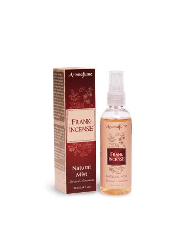 Aromafume Frankincense Natural Resin Mist Spray 100 ml / 3.3oz | Ideal for Spirituality, Prayer & Rituals | Made with Frankincense Resin from Somalia | Non-Alcoholic, Non-Toxic & Vegan