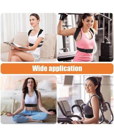 Posture Corrector & Adjustable Back Brace for Adults and Children - Real-time Motion Detection & Vibration Reminder - Buy Online on GoSupps.com