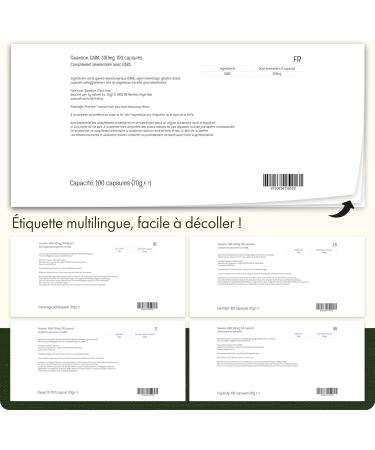 Swanson GABA (Gamma-Aminobutyric Acid) 500mg High Dosed 100 Capsules Lab Tested Soy Free Gluten Free Non-GMO - Buy Online on GoSupps.com