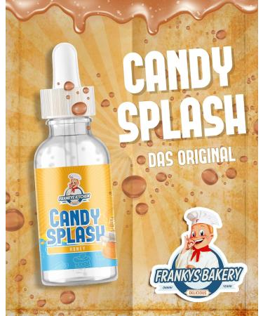 Franky's Bakery Candy Splash Flavor Drops 50ml - Calorie-Free Honey Flavoring for Delicious Taste and Aroma - Buy Online on GoSupps.com