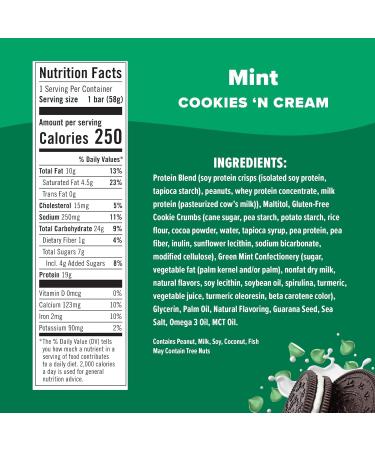 JiMMY! Protein Bars Cookies 'N Cream Variety Box 15 x 58g - Buy Online on GoSupps.com