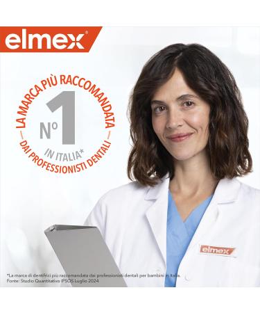 Colgate Palmolive Co elmex toothpaste junior 612 years for children 75 ml with aminofluoride to protect childrens teeth from caries toothpaste against toothpaste for permanent teeth 0 dyes - Buy Online on GoSupps.com