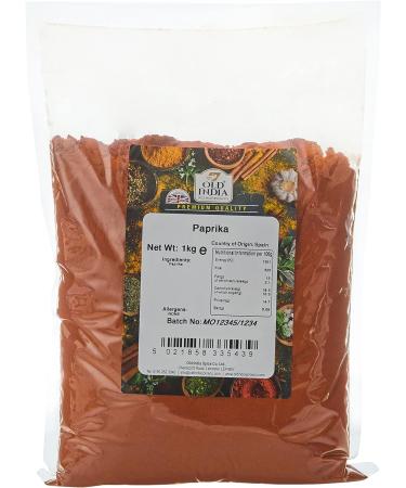 Old India Garlic Powder 1 Kg & Paprika 1 Kg + Paprika 1 Kg 1 kg (Pack of 1) - Buy Online on GoSupps.com