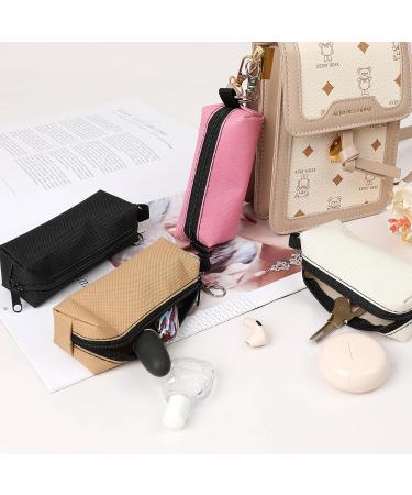 4PCS Lip Balm Holder Set - Keychain Zipper Lip Gloss & Chapstick Holder - Perfect Gift for Women - Buy Online on GoSupps.com
