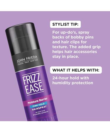 John Frieda Frizz-ease Moisture Barrier Hair Spray - 2 Oz Unscented 2 Ounce (Pack of 1) - Buy Online on GoSupps.com