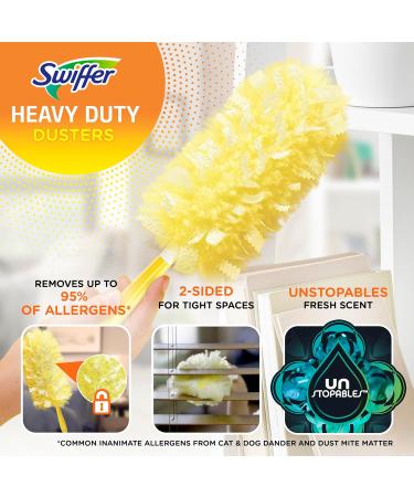 Swiffer Dusters Multi-Surface Heavy Duty Duster Refills Unstopables Fresh Scent 6 Count - Buy Online on GoSupps.com