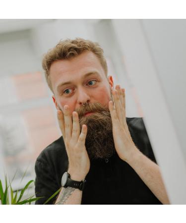  By Elementum Floral Beard Oil Natural Care with 6 Plant Oils Unique Mango Blackcurrant and Jasmine Scent 30ml - Buy Online on GoSupps.com