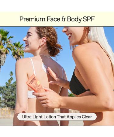 Everyday Humans Oh My Bod SPF50 Face & Body Sunscreen Lotion 3.4 oz - Pack of 2 3.4 Fl Oz (Pack of 2) - Buy Online on GoSupps.com