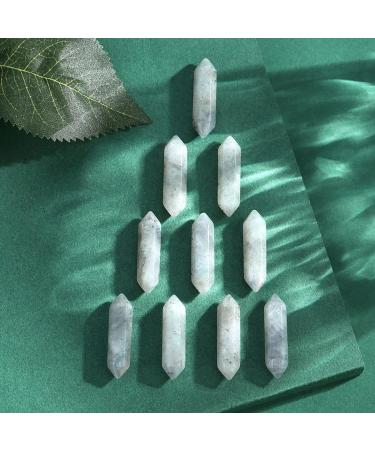 Xiannvxi 20-Piece White Labradorite Crystal Set | Natural Healing Stones for Reiki Witchcraft & Gifts - Buy Online on GoSupps.com