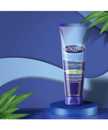 Noxzema Deep Cleansing Cream 8oz 6 Count - Original Face Cleanser for Healthy & Soft Skin - Removes Dirt, Makeup, and Oil - Face Wash for Deep Cleansing - Buy Online on GoSupps.com