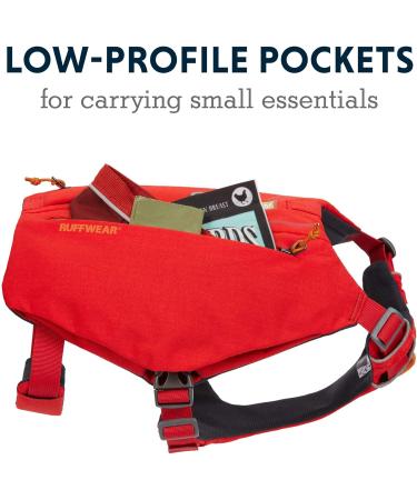 Luffwear Dog Dishes with Built-In Bags | All-Day Comfort for Small Breeds | Red Sumac | Ideal for Short Trips & Everyday Use - Buy Online on GoSupps.com