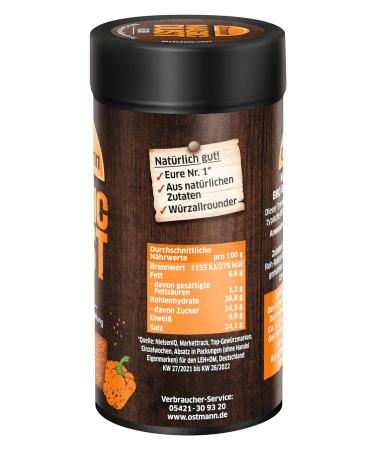 Ostmann Magic Dust BBQ Rub - Dry Marinade for All Grill Meats | Vegan | 140g Spreader | International Shipping Available - Buy Online on GoSupps.com