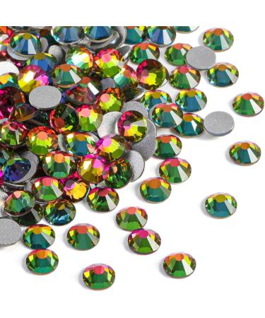 Beadsland Rainbow Flat Back Rhinestones - 288 PC Nail Crystals (SS30 6.4-6.6mm) for Stunning Nail Art | International Shipping Available - Buy Online on GoSupps.com