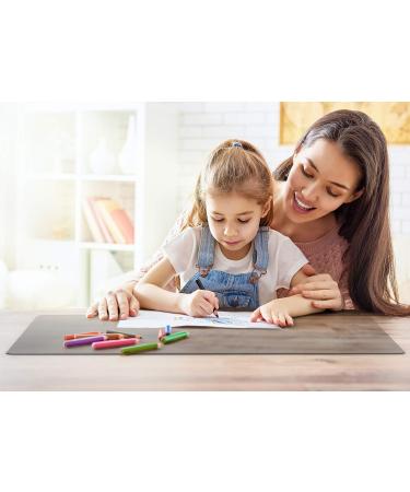 Large Silicone Mat for Art & Crafts, Jewelry Casting, Epoxy Resin - Non-Stick, Non-Slip Multipurpose Mat - 27.5 x 19.5 (Clear) - Buy Online on GoSupps.com