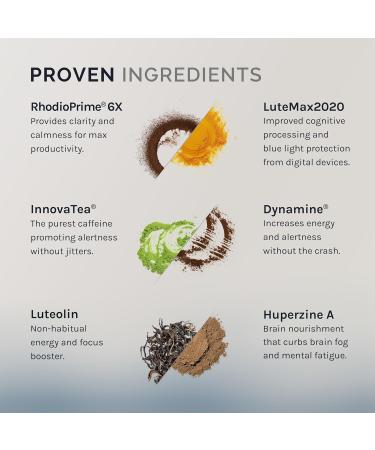 InfiniWell Focus Supplement - Breakthrough Nootropic - Aid Brain Health & Working Memory Support - Optimize Daily Neurological Processing Mental Acuity Energy & Cognitive Function (30 Capsules) - Buy Online on GoSupps.com