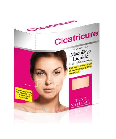 Cicatricure Maquillaje Liquido Tono Natural/Liquid Make Up Natural Tone 30ml