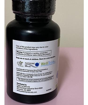 Power By Naturals Leptin Fat Burner for Weight Loss & Appetite Control | Carb Inhibitor with Green Coffee Bean Extract | 60 Veggie Capsules - Buy Online on GoSupps.com