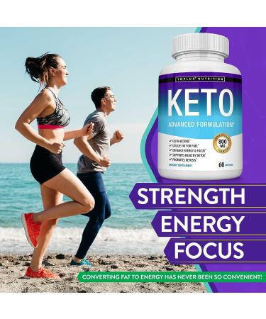 Toplux Keto Pills - Natural Ketosis Support for Energy & Focus | Ketogenic Diet Supplement Perfect for Men & Women | 60 Capsules - Buy Online on GoSupps.com
