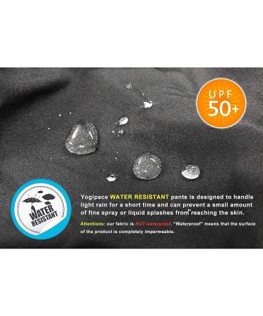 Yogipace Women's Lightweight Wrinkle Resistant Travel Pants - Black, Sizes 28-34 Petite | 28 Inseam - Buy Online on GoSupps.com