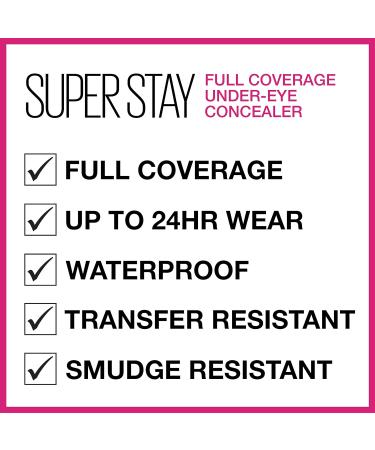 Maybelline Super Stay Under-Eye Concealer 25 Medium 22g - Long-Lasting Formula - Pack of 1 - Buy Online on GoSupps.com