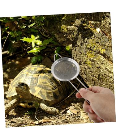 BESPORTBLE 4 Pcs Reptile Sand Shovel Filtering Sand Shovel Sand Filtering Mesh Reptichip Silver Barbed Wire 20X7X3CMx2pcs Silverx2pcs - Buy Online on GoSupps.com