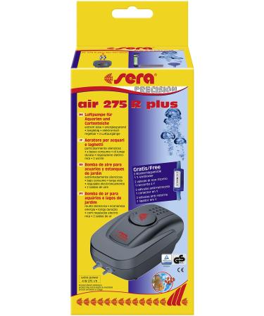 sera P18035 air 275 R Plus - Air pump for small and medium-sized aquariums Electronic control air 275R