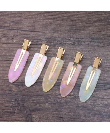 Mini Skater 10Pcs 2.4 No Crease Hair Clips | Gradient Color Duckbill Barrettes for Hair Styling | Makeup Application Accessories - Buy Online on GoSupps.com