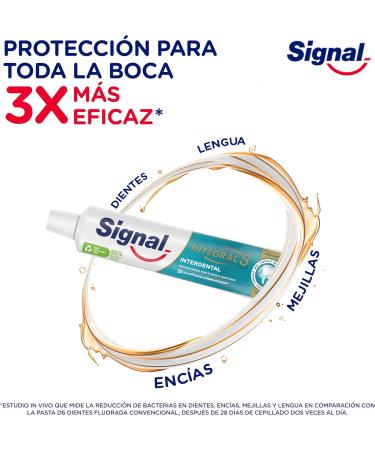 Signal Signal Integral 8 Interdental Cleaning Toothpaste with Natural Ingredients 75 ml x1 - Buy Online on GoSupps.com