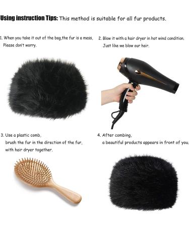 Soul Young Women's Winter Faux Fur Cossak Russian Style Hat in Black - Stylish and Warm Headwear for Cold Weather - Buy Online on GoSupps.com