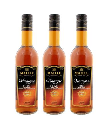 Maille Vinaigre de Cidre Grande Cuv e 50 cl - Lot de 3 Cidre 500 ml (Lot de 3)