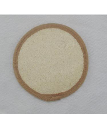 6-Piece Natural Exfoliating Face Pad Loofah Sponge Set - Shower Scrubber for Body Bath Spa, Men & Women - Renewable Resource - Buy Online on GoSupps.com