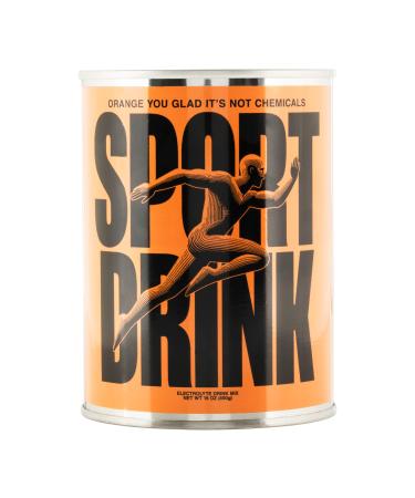 Electrolyte Powder Orange You Glad It s Not Chemicals 30 Servings With Lime Baja Gold Mineral Sea Salt Magnesium Glycinate No Fake Sugar No Maltodextrin No Artificial Dyes Real Fruit Hydration Supplement (16oz/450