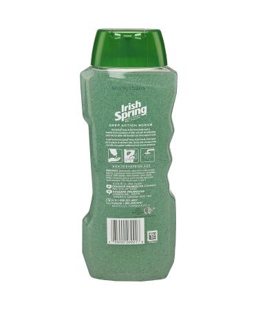 Irish Spring Men's Exfoliating Body Wash Shower Gel - 18oz (4 Pack) - Buy Online on GoSupps.com
