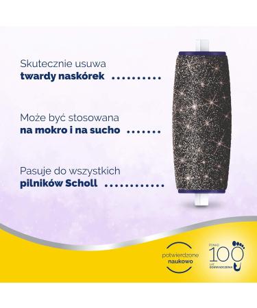 Scholl Velvet Smooth Refill Wet&Dry - Extra Strong with Diamond Particles for Ultimate Foot Care | International Shipping Available - Buy Online on GoSupps.com