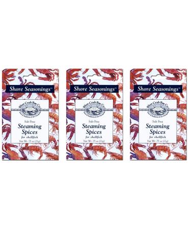 Blue Crab Bay Co. Steaming Spices for Shellfish (Pack of 3)