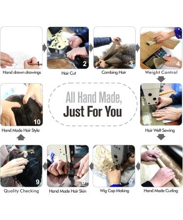 Fantasy Brown Men Wig - Harry Potter Cosplay Layered Wig for Halloween Carnival & Everyday Use - Buy Online on GoSupps.com