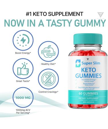 Super Slim Keto Gummies Super Slim ACV Advanced Strength Healthy Lifestyle Multivitamin Support Supplement Gummy Multivitamines pour un mode de vie sain force avanc e Super Slim (60 Gummies) - Buy Online on GoSupps.com