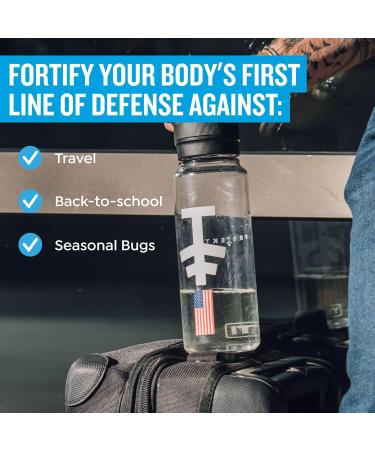 PROTEKT Liquid Immune Support Supplement - Liquid Drink Mix Immunity Supplement Immune Boosters for Adults Sugar-Free with Vitamin C and Zinc Immunity Support - Mixed Berry 10ct Mixed Berry 0.4 Fl Oz (Pack of 10) - Buy Online on GoSupps.com