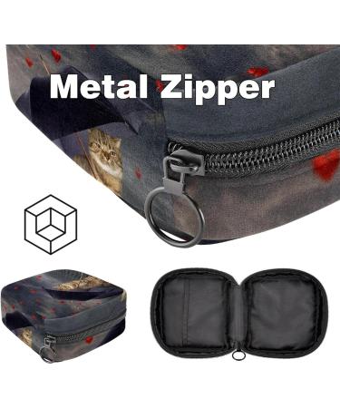 Funny Cat Umbrella Storage Bag | Portable Period Bag for Women & Teens | Menstrual Cup & Breastfeeding Pillow Holder - Buy Online on GoSupps.com