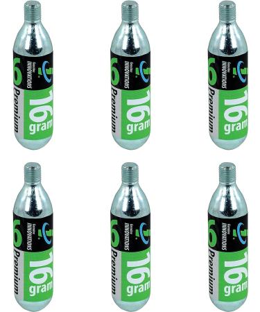 Genuine Innovations G2153 Threaded Bicycle CO2 Cartridges 16g - Pack of 6 - Buy Online on GoSupps.com