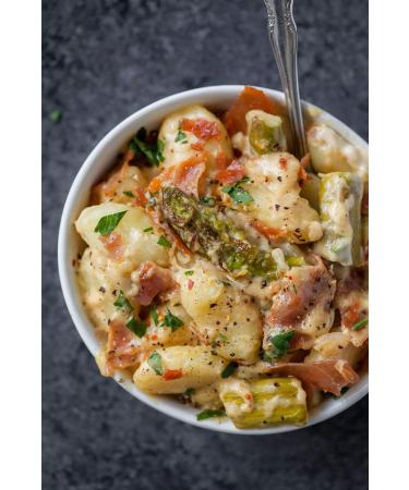 Sonoma Gourmet Creamy Alfredo Pasta Sauce - Gluten-Free, No Sugar Added, Real Cream - 15.5oz Jars (Pack of 6) - Buy Online on GoSupps.com
