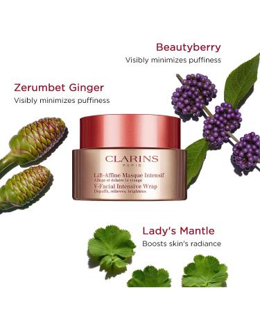 Clarins V-Facial Intensive Wrap Face Mask | 2.5 oz | Reduces Puffiness | Promotes Even Skin Tone - Buy Online on GoSupps.com