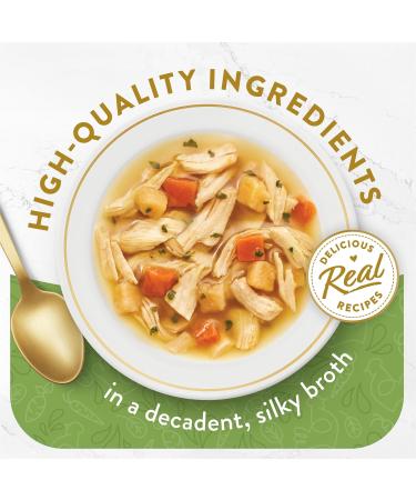 Fancy Feast Classic Broths Cat Food Complement Chicken & Vegetables - 40 g Pouch (16 Pack) Classic Chicken & Vegetables 16 - Buy Online on GoSupps.com