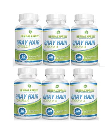 Herbalxpress Anti-Gray Hair Formula 60 Capsules The Ultimate Solution to Gray Hair: How Herbalxpress Gray Hair Supplement Can Permanently Rid You of Those Pesky Grays.