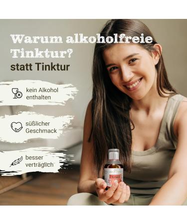 Kalmegh Tincture (Alcohol-Free) 150ml | Premium Andrographis Paniculata Drops | Vegan Syrup | Made in Austria | 1:4 Extract | International Shipping Available - Buy Online on GoSupps.com
