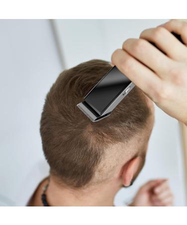 Groom Essentials Electric Hair and Beard Trimmer for Men - Cordless Grooming Kit with Charging Base Rechargeable Sideburn Trimmer 4 Trimming Guides & LED Indicator for Precision Grooming - Buy Online on GoSupps.com