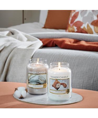 Yankee Candle Warm Cashmere - Long Burning 150 Hours Large Fragrance Candle in Glass - Buy Online on GoSupps.com