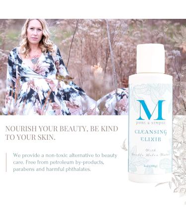 Martine All Natural Face Wash | Acne Treatment Dark Spot Remover & Wrinkle Reducer with Double Helix Water (4 oz) - Best Facial Cleanser for Inflammation - Buy Online on GoSupps.com