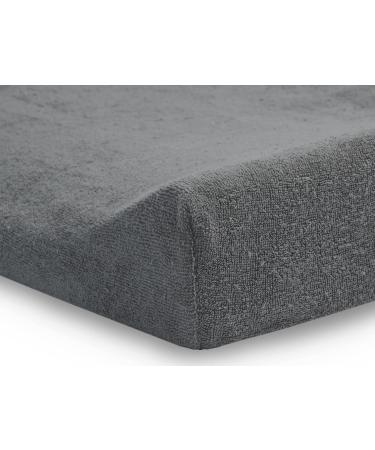 Jollein Changing Mat Terry Cloth 50x70cm - Storm Grey | Soft Durable & Stylish Baby Gear - Buy Online on GoSupps.com
